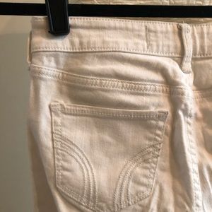 Hollister White Skinny Jeans